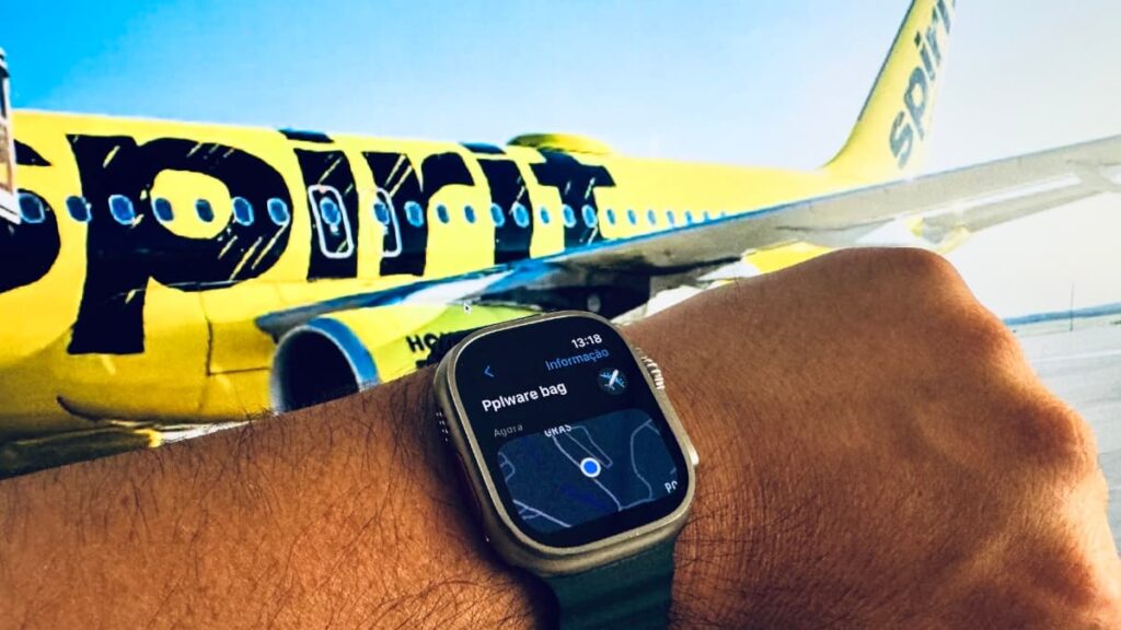 Notificação no Apple Watch obriga a Spirit Airlines a pagar pelo roubo de bagagem