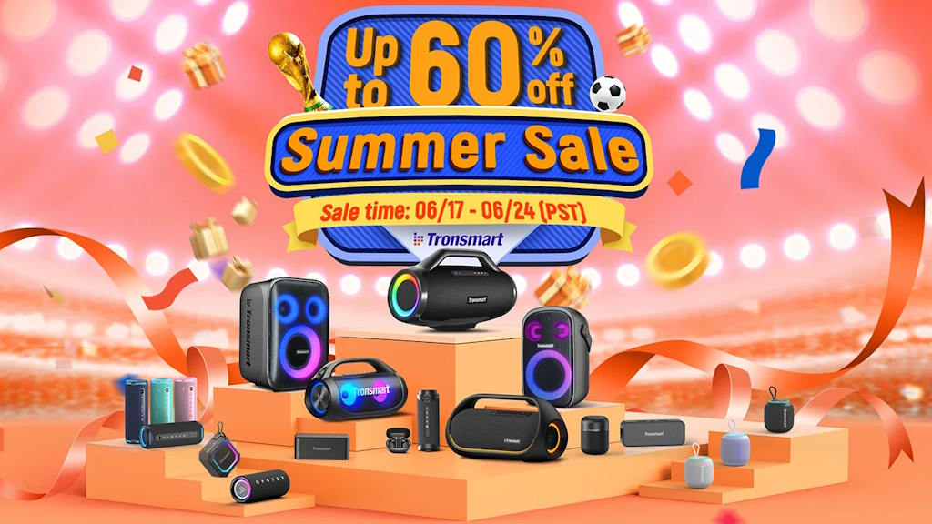 Tronsmart junta-se à promoção de verão 618 para oferecer melhor som às suas festas