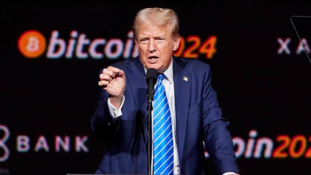 América será a “capital das criptomoedas”, se Donald Trump ganhar as eleições