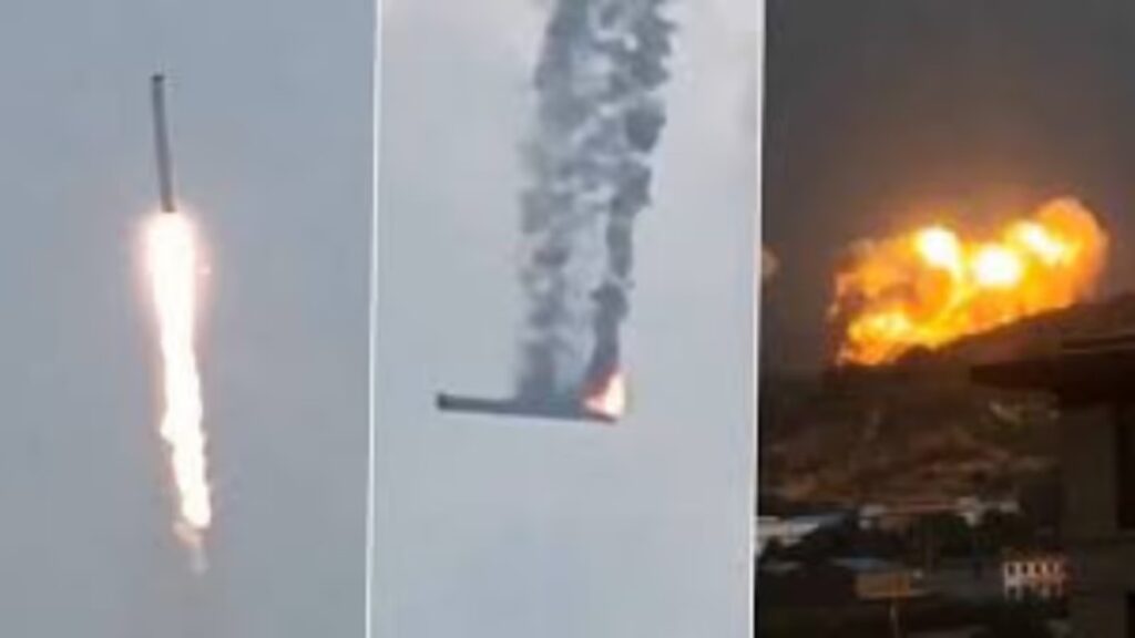 Foguetão chinês descola acidentalmente e depois explode (vídeo)