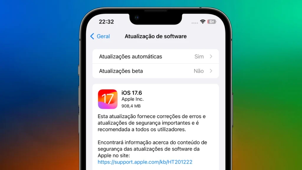Apple lança o iOS 17.6 com correções e melhorias de segurança para o seu iPhone