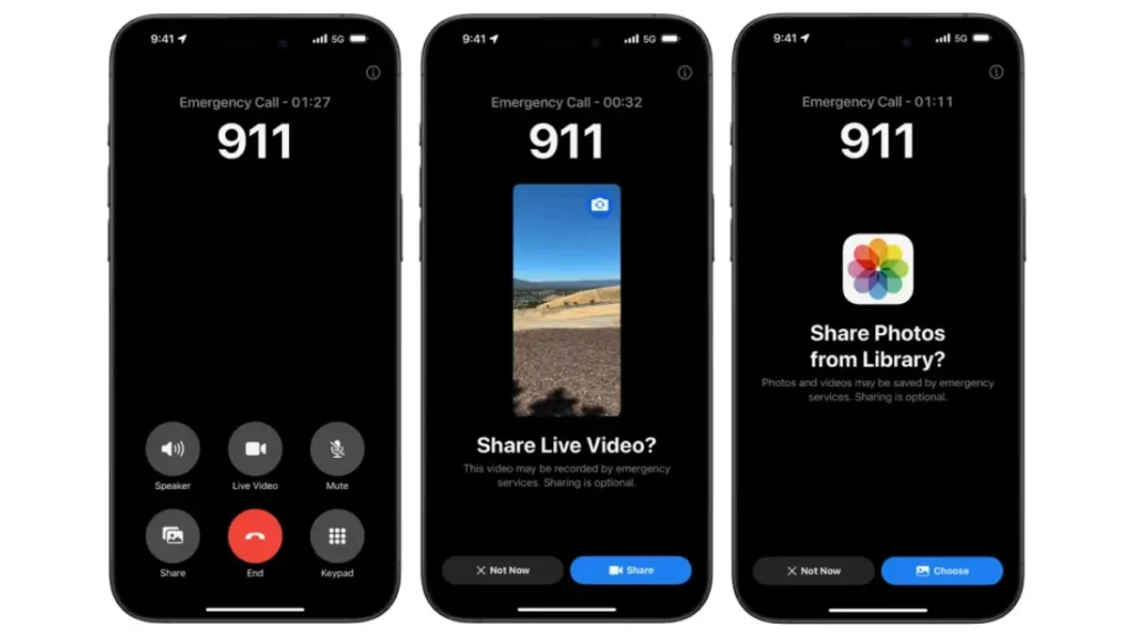 Em breve, os iPhones poderão transmitir vídeo em direto nas chamadas para o 112