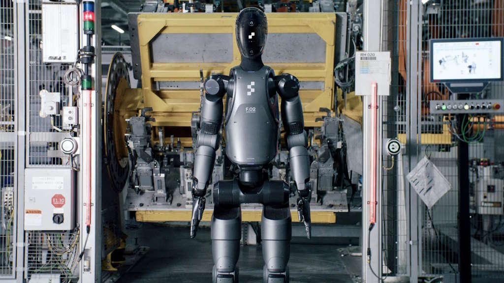Figure 02 impressiona na fábrica da BMW: robô humanoide está 400% mais eficiente