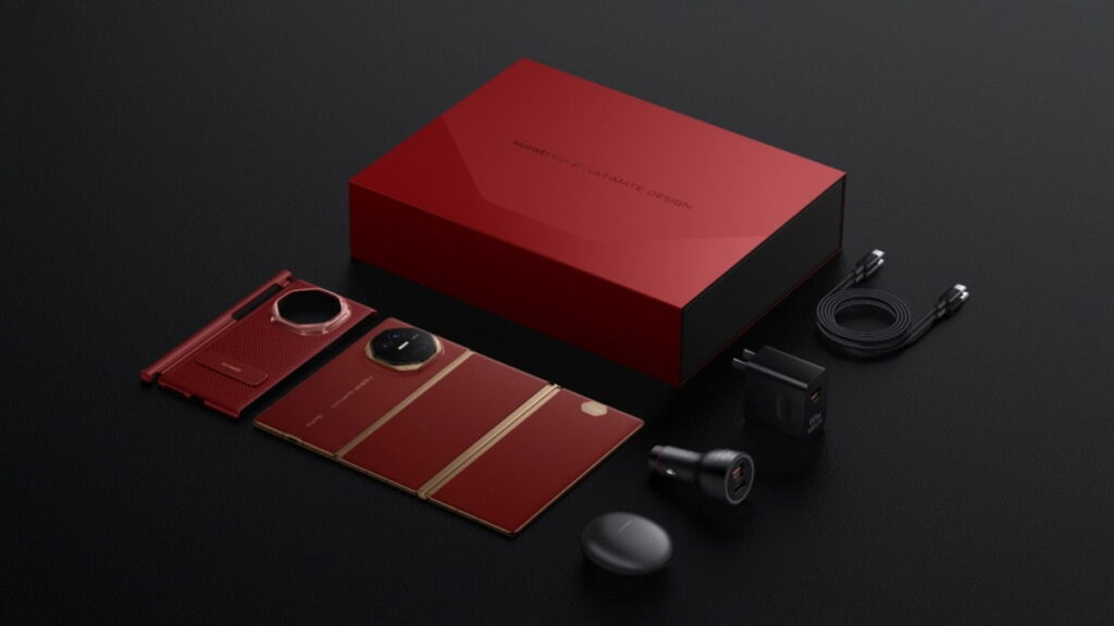 Unboxing do tri-dobrável da Huawei mostra o smartphone em pormenor. Veja o vídeo!