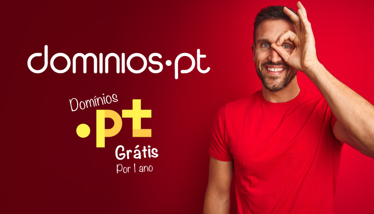 Esta semana os domínios .PT são Grátis na dominios.pt