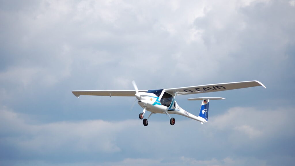 Primeiro avião 100% elétrico fez voo inaugural em Viseu