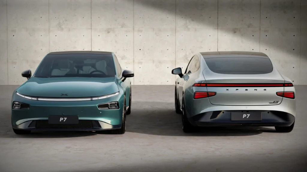 Carros elétricos da XPENG chegam a Portugal