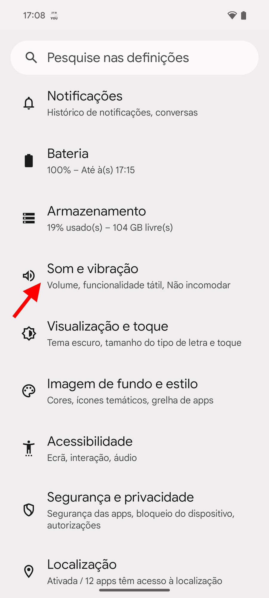 Android 15 vibração Google novidade smartphone