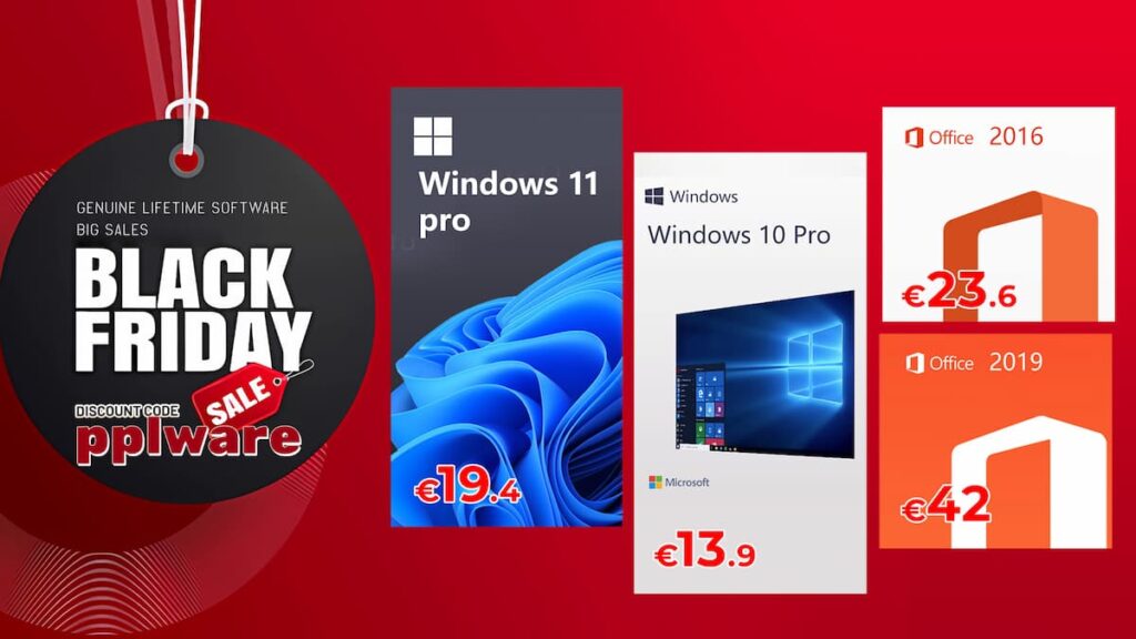 Promoções imperdíveis Black Friday em chaves digitais para Windows e Office