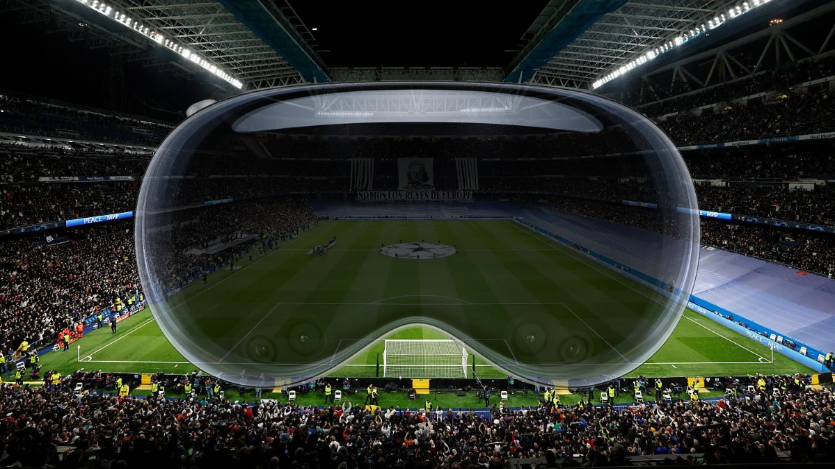 Santiago Bernabéu Infinito: Florentino Pérez quer os Apple Vision Pro para ver o Real Madrid