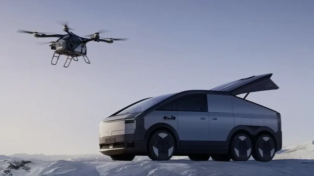 XPENG apresenta o seu carro voador na China. É um porta-aviões terrestre