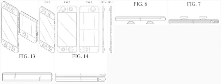 Patente da Samsung para uma consola de jogos dobrável