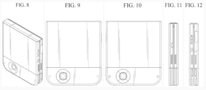 Patente da Samsung para uma consola de jogos dobrável