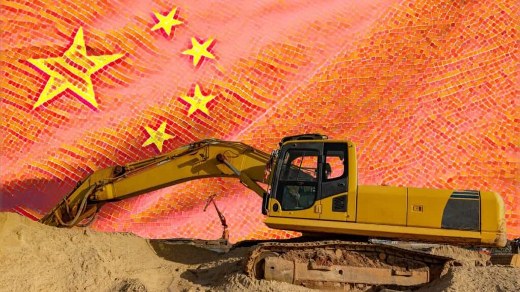 Gráfico mostra o esmagador domínio da China na produção de metais de terras raras