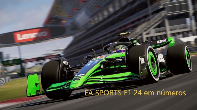A EA Sports revela números de EA SPORTS F1 24