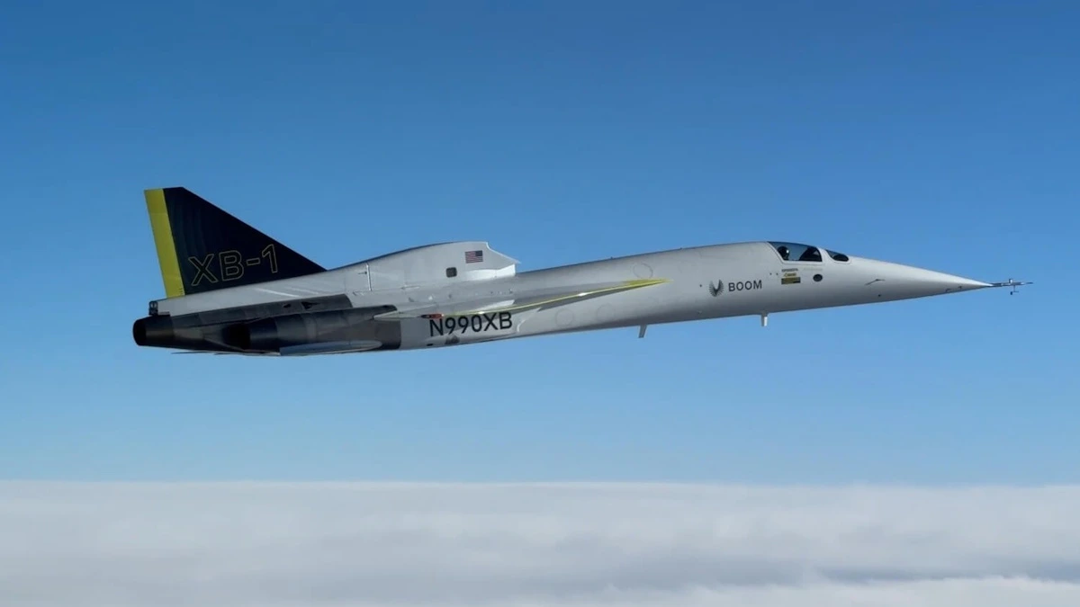 Pela primeira vez, uma aeronave de uma empresa privada voou mais rápido do que o som
