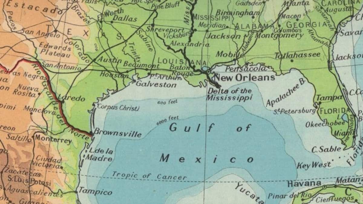 Google Maps vai mudar o Golfo do México para Golfo da América, mas só para os EUA