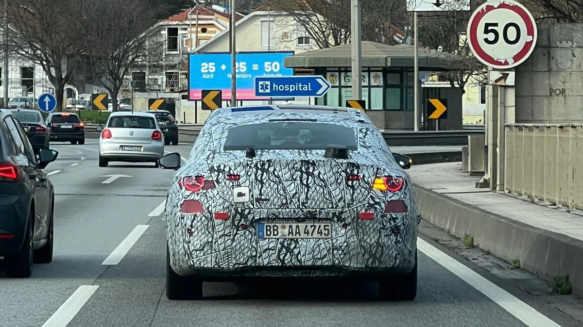 Imagens poderão denunciar o novo elétrico Mercedes-Benz CLA a circular em Portugal