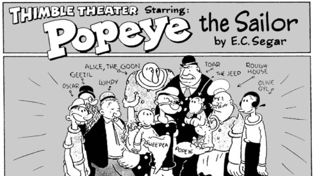 Depois do Mickey, personagens como Tintin e Popeye são agora do domínio público