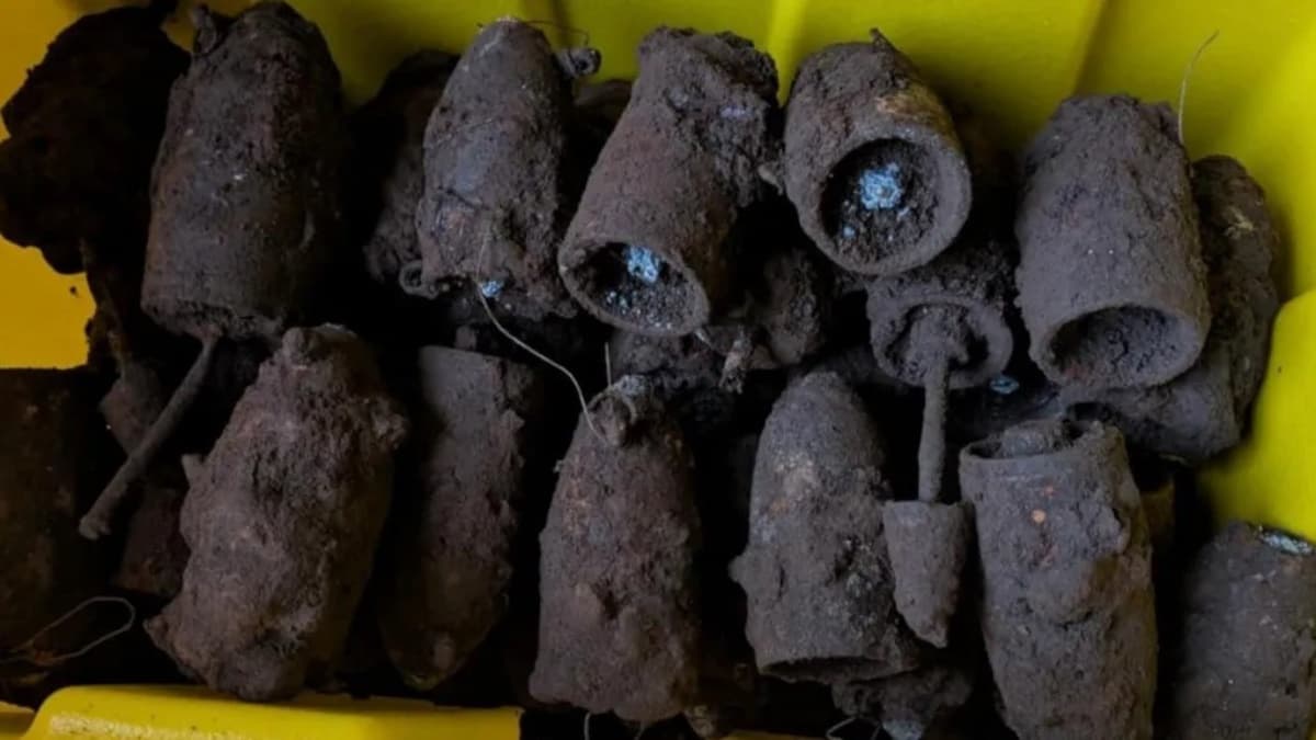 176 bombas da 2.ª Guerra Mundial encontradas debaixo de um parque infantil britânico