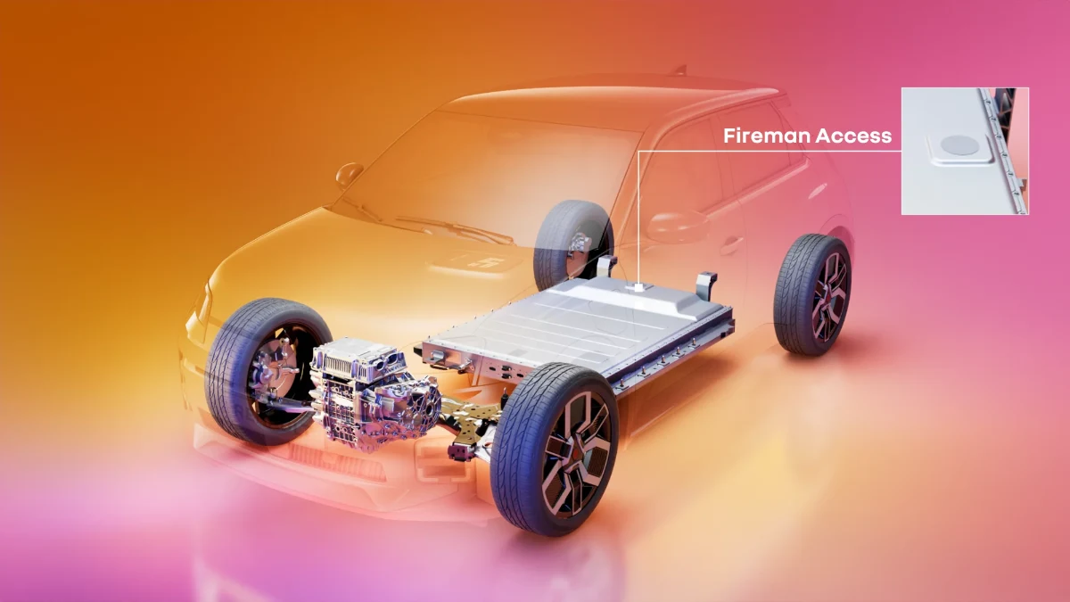 Renault oferece gratuitamente a patente do sistema para apagar fogos em carros elétricos