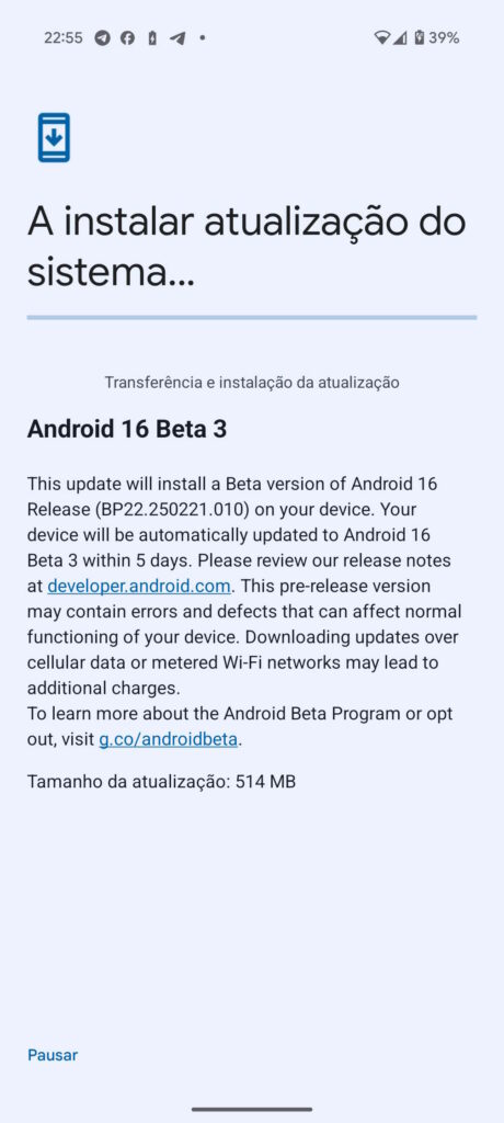 Android 16 Beta 3 Google
