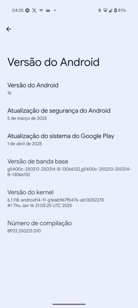 Android 16 Beta 3 Google