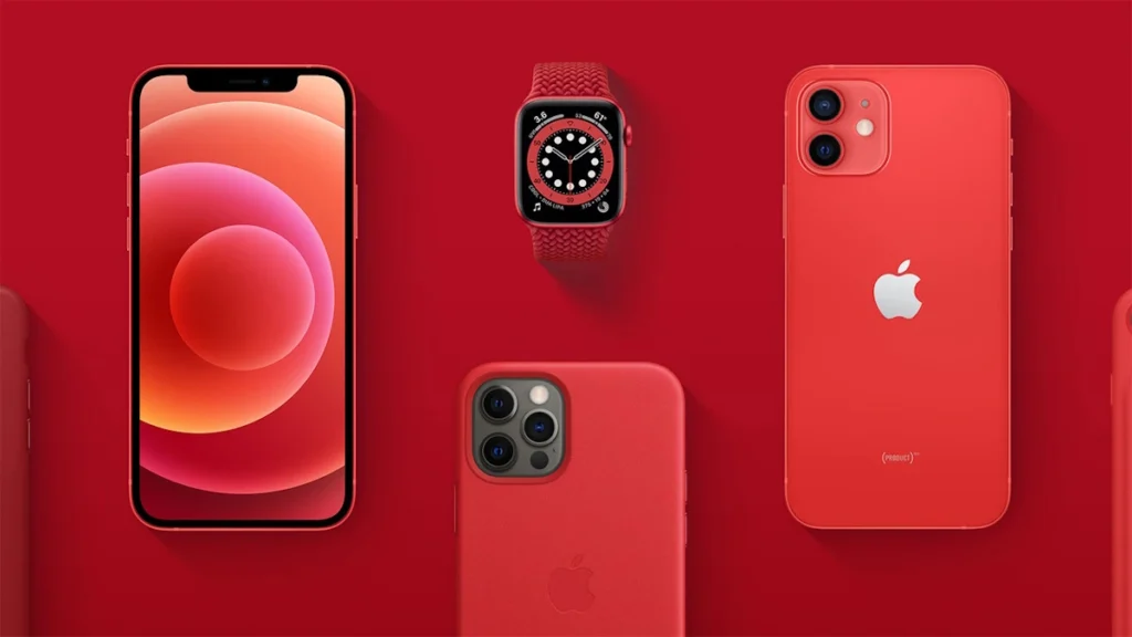 Porque é que a Apple descontinuou a cor vermelha nos seus produtos?
