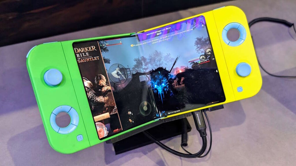 A Samsung quer expandir os dobráveis? Há uma consola que explora este conceito