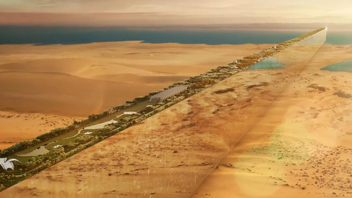 Lembra-se do incrível projeto da Arábia Saudita, The Line? Está a transformar-se num desastre