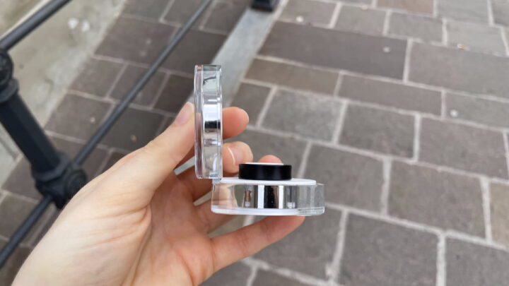 Caixa de carregamento do Galaxy Ring da Samsung