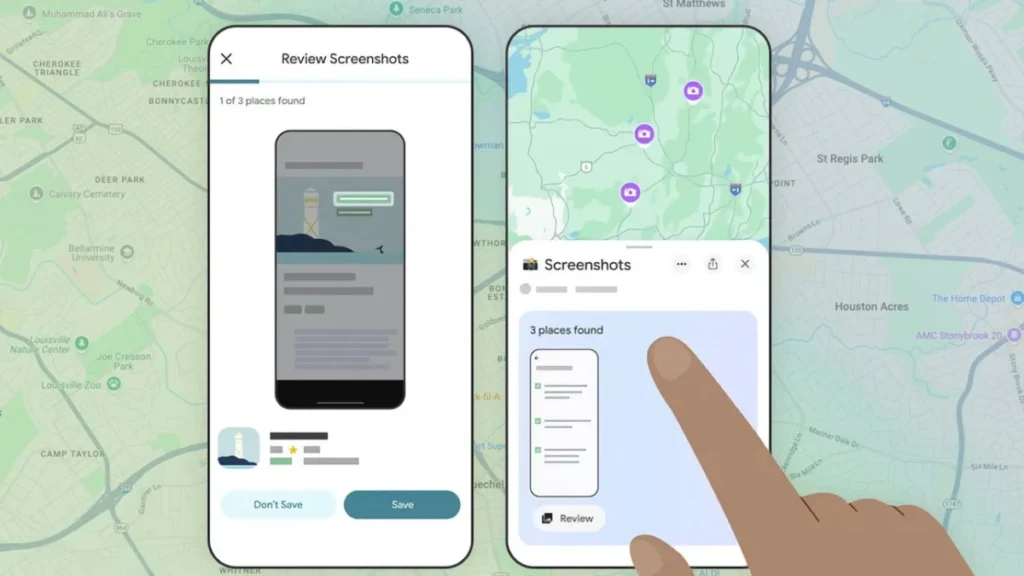 Google Maps para iPhone já consegue analisar capturas de ecrã