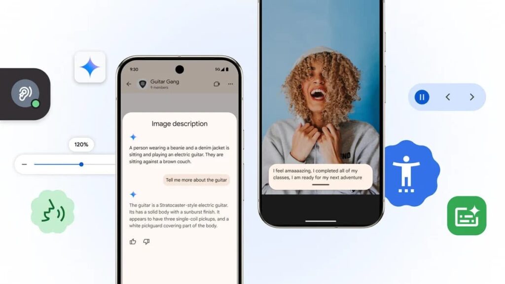 Como o Gemini da Google vai facilitar a vida de utilizadores com problemas de visão e audição