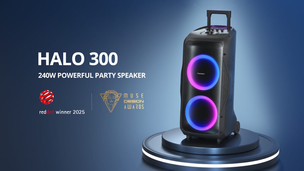 Tronsmart Halo 300: coluna de 240W para agitar qualquer ambiente de festa