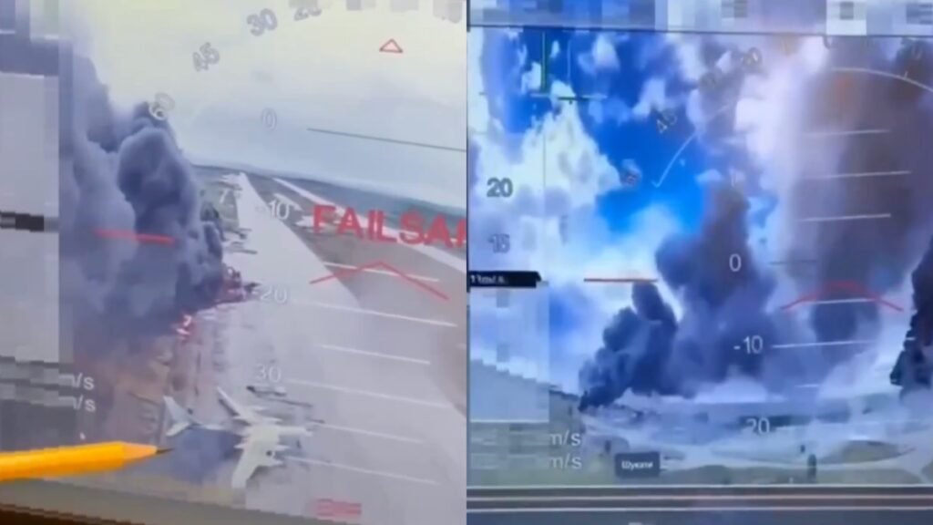 Ucrânia escondeu drones em camiões e atacou a Rússia
