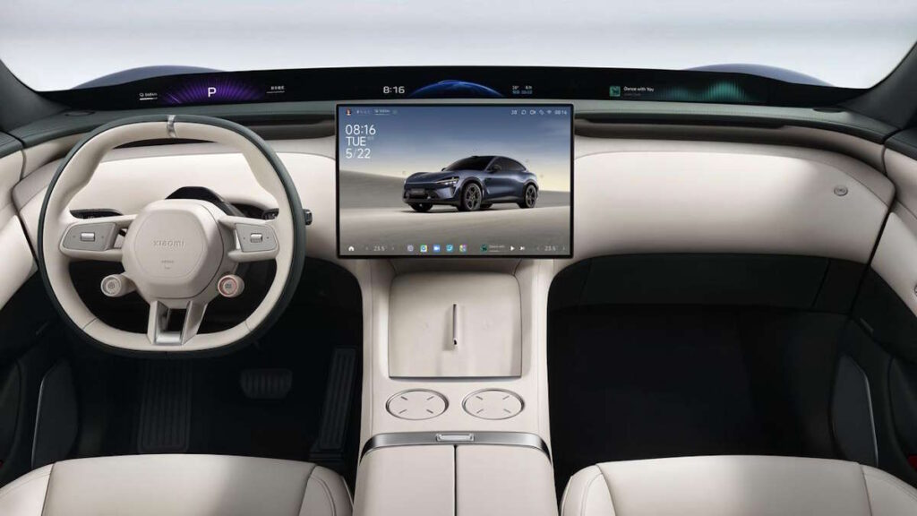 Xiaomi YU7 SUV elétrico carro