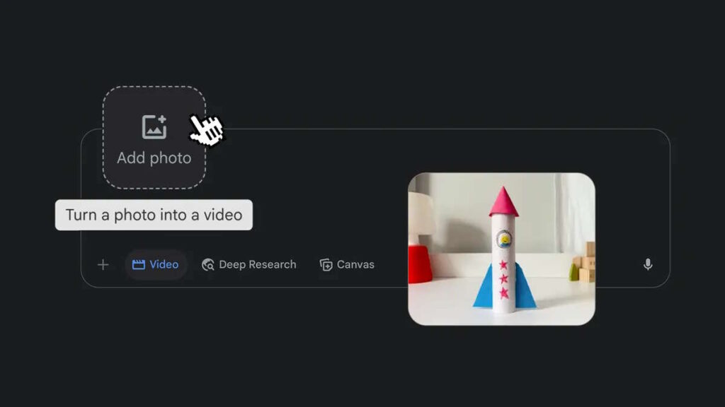 Gemini, a IA da Google, já transforma fotografias em vídeos graças ao Veo 3