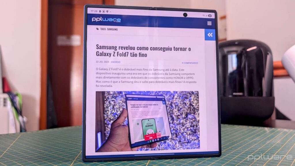 Samsung Galaxy Z Fold7 dobrável