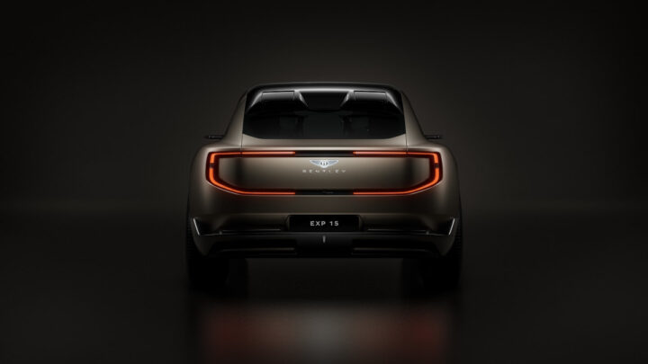 Concept car elétrico EXP 15 da Bentley