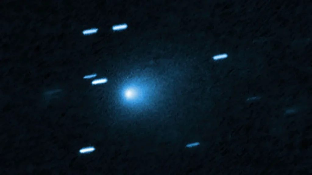 Telescópio Espacial Hubble traz uma nova imagem do 3I/ATLAS