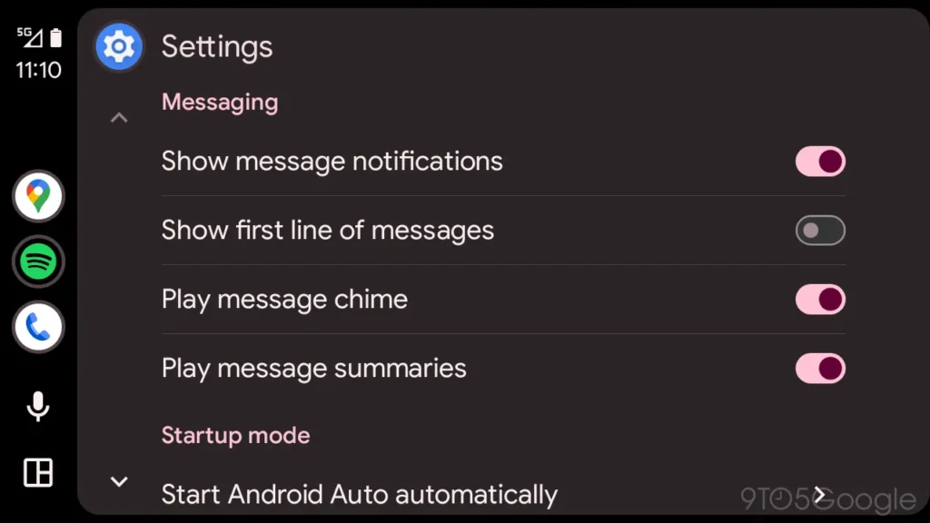 Android Auto smartphones Material You interface