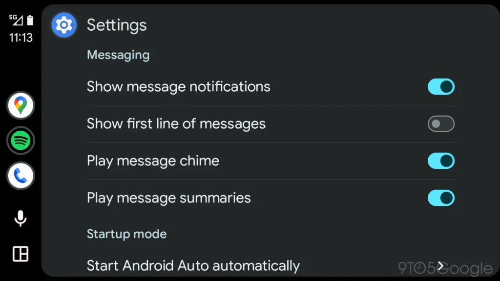 Android Auto smartphones Material You interface