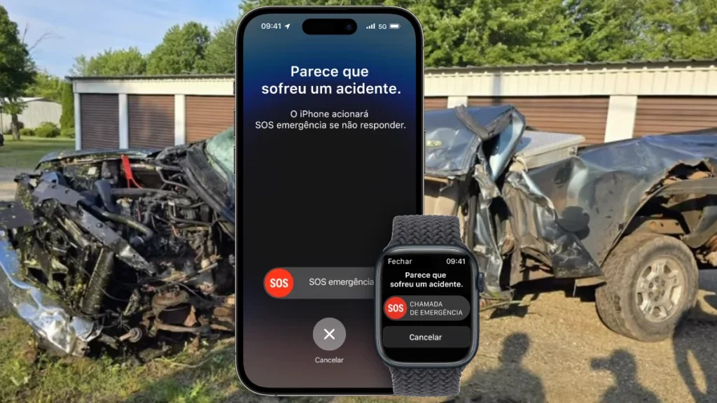 Função de Deteção de acidentes do iPhone salva adolescente que adormeceu ao volante