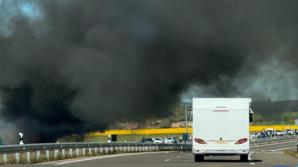 Brisa: o que fazer em caso de fogo se circular em autoestrada?