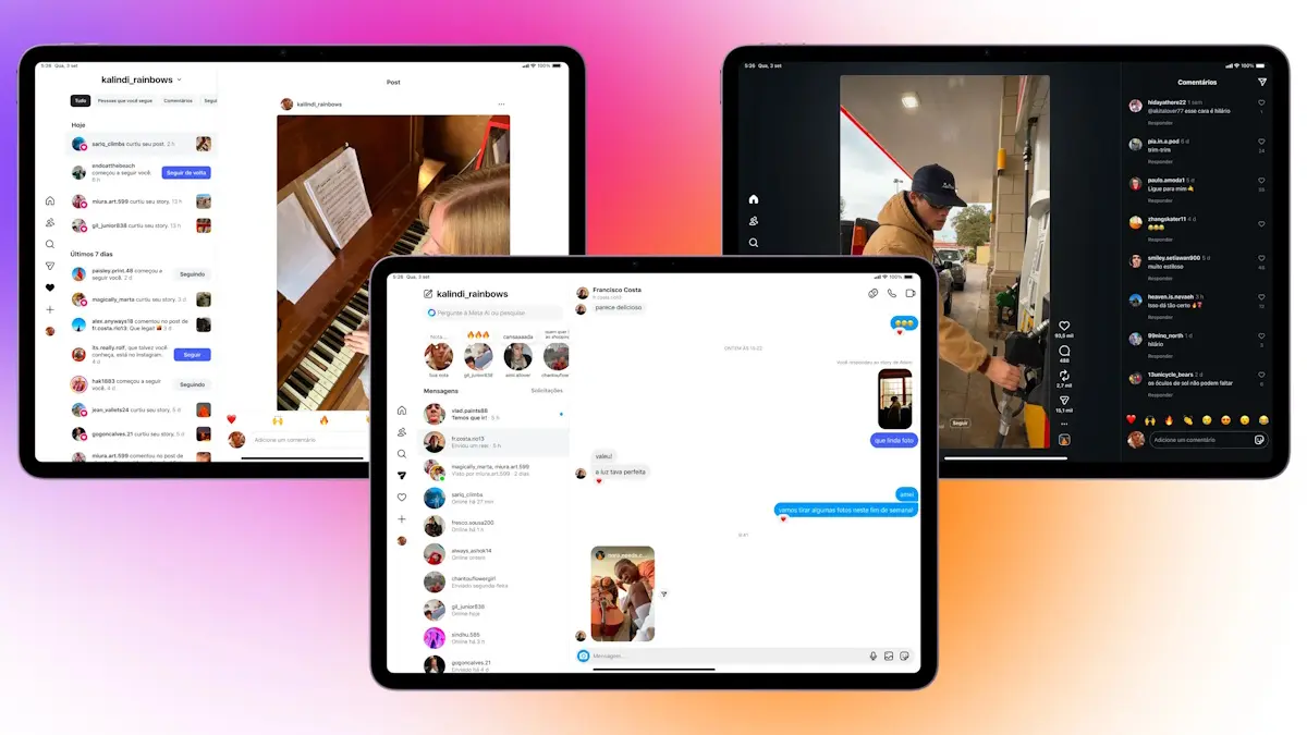 Instagram chega finalmente ao iPad, 15 anos depois