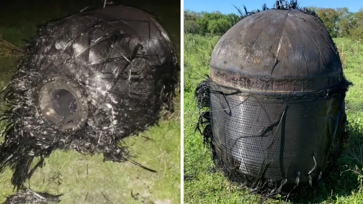 Tanque de foguetão chinês cai do céu na Argentina e reacende alerta sobre lixo espacial