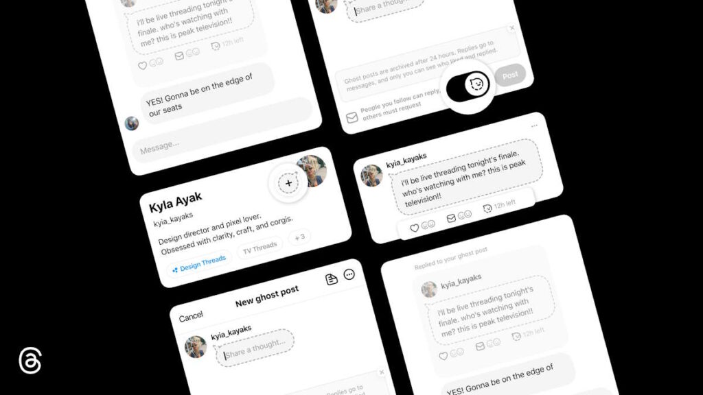 Threads copia concorrência e cria publicações fantasmas que desaparecem em 24 horas