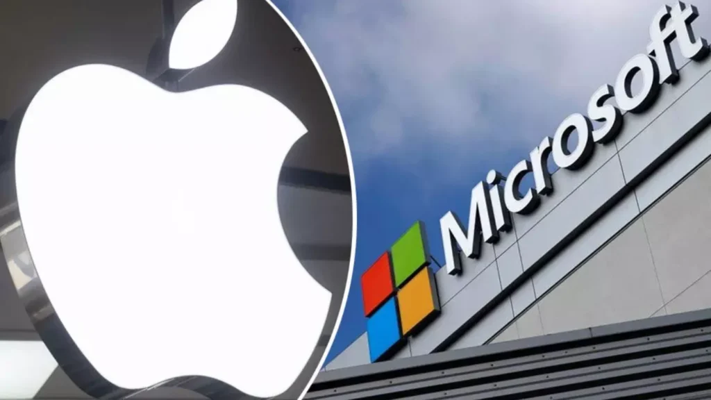 Apple e Microsoft ultrapassam os 4 biliões de dólares em valor de mercado