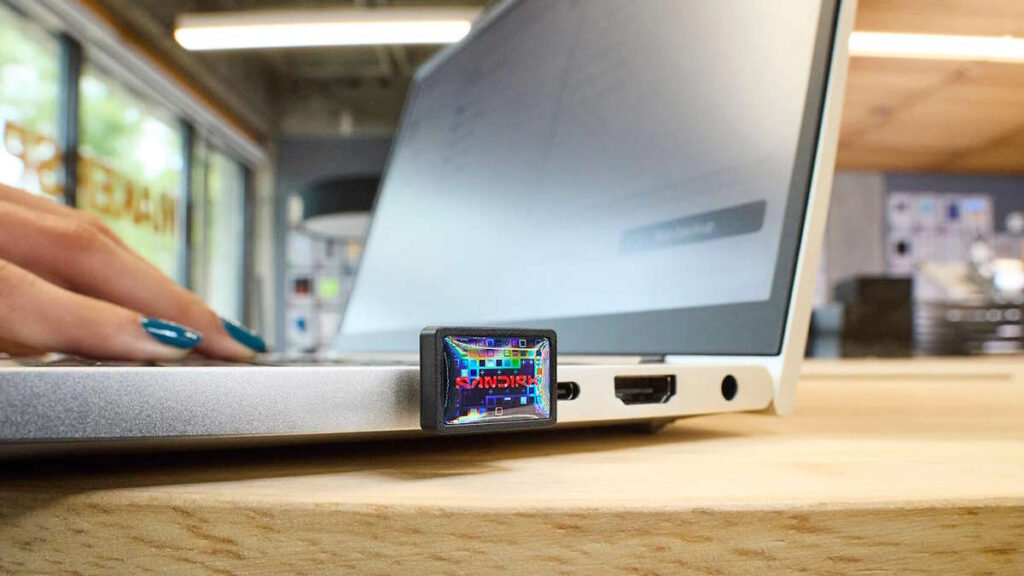 SanDisk lançou a pen USB de 1 TB mais pequena do mundo