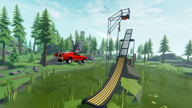 Manobras perigosas em Stunt Paradise 2